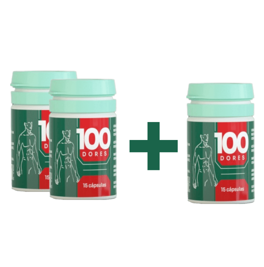 O 100 Dores é um produto 100% natural!